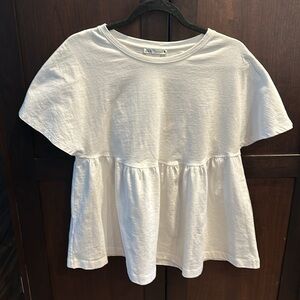 Zara Flared Basic Tee